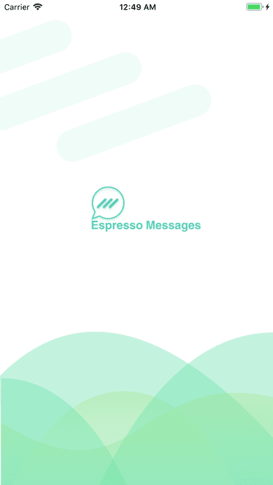 The app's opening screen, a plain utility with no account and no contact access